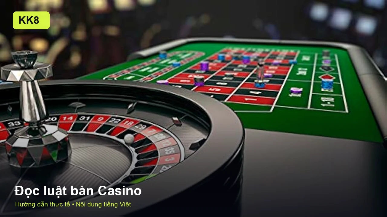Cách đọc khu vực Casino KK8 mà không bỏ sót luật bàn