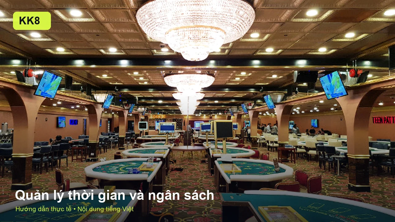 Quản lý ngân sách và thời gian giải trí cùng KK8